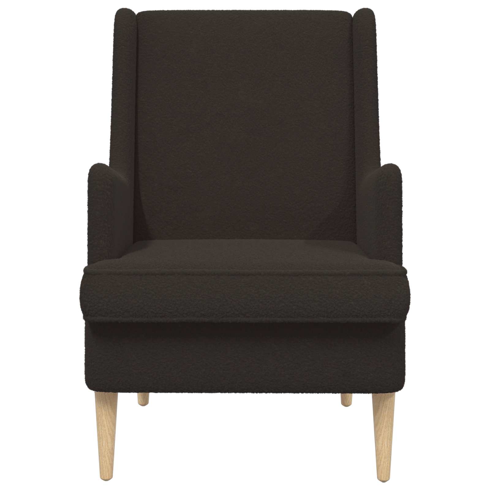 Poltrona Nero Bouclé