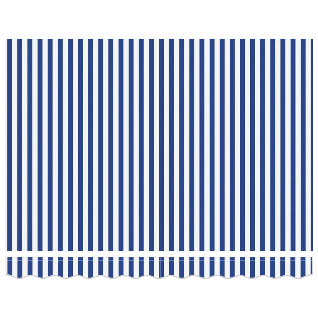 Tenda retrattile Blu e Bianco 2,5 x 2 m