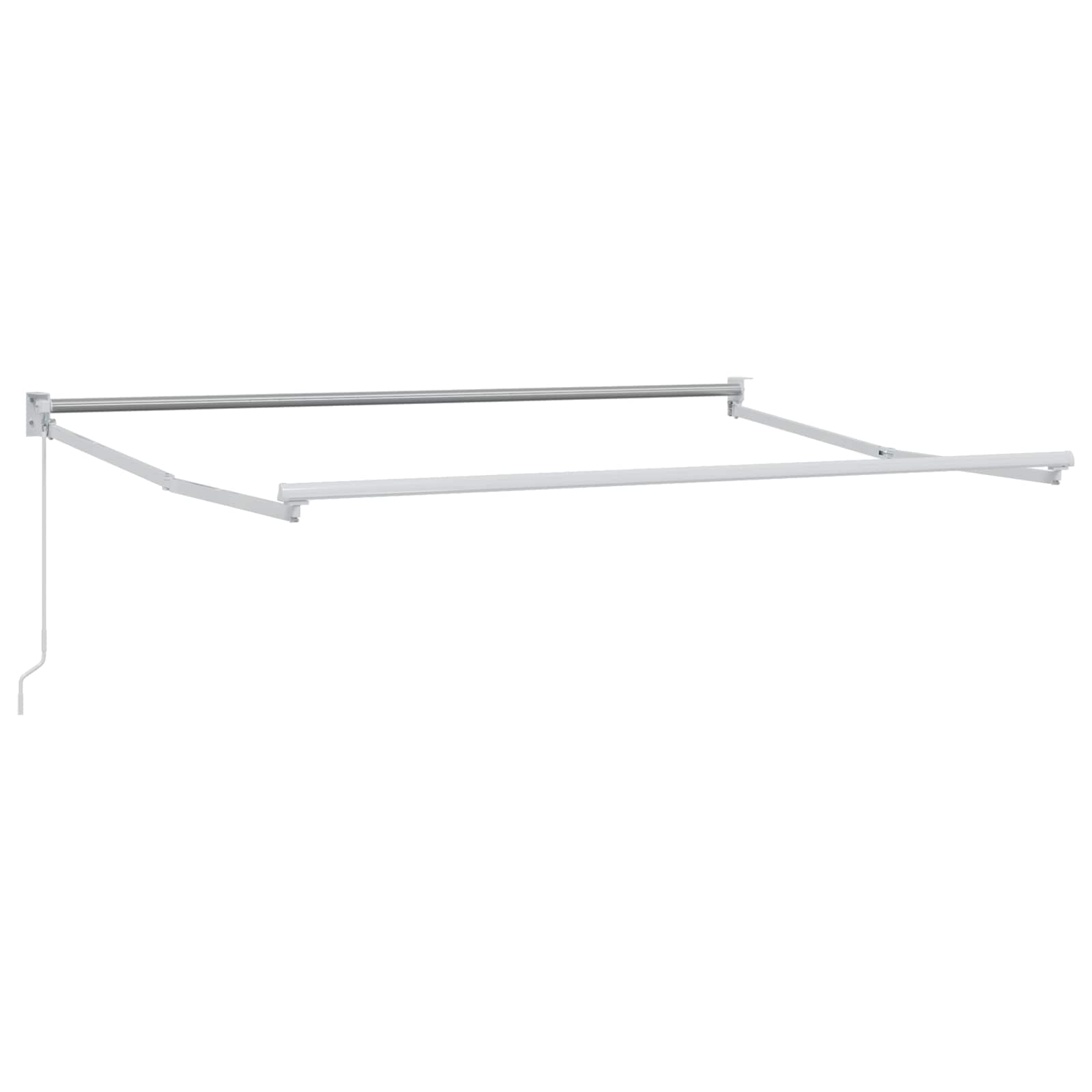 Tenda retrattile Crema 2,5 x 2 m 100% Poliestere e Alluminio