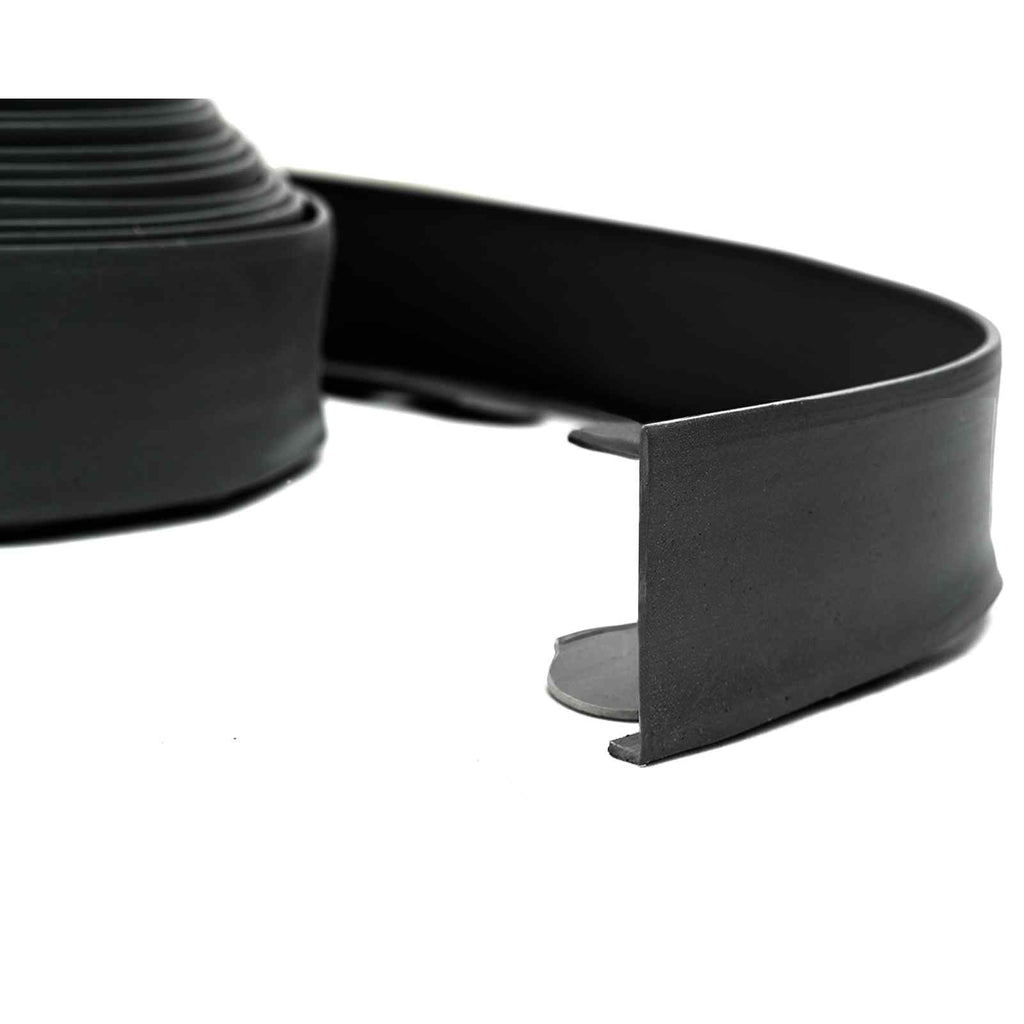 Bordure per prato Nero 2000 x 4 x 5 cm Plastica