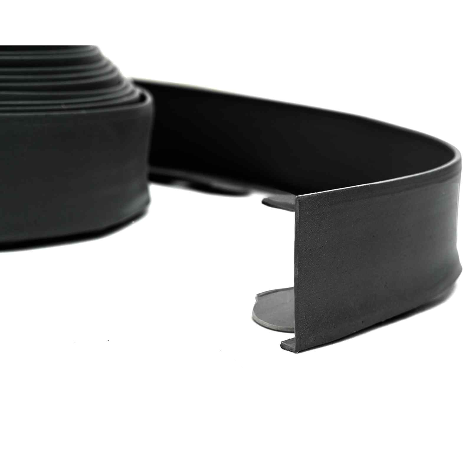 Bordure per prato Nero 2000 x 4 x 5 cm Plastica