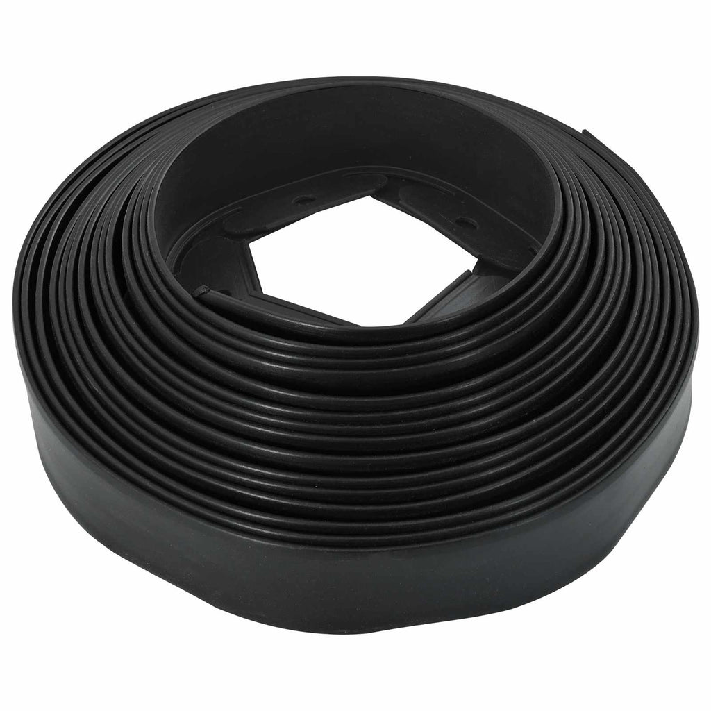 Bordure per prato Nero 3000 x 4 x 5 cm Plastica
