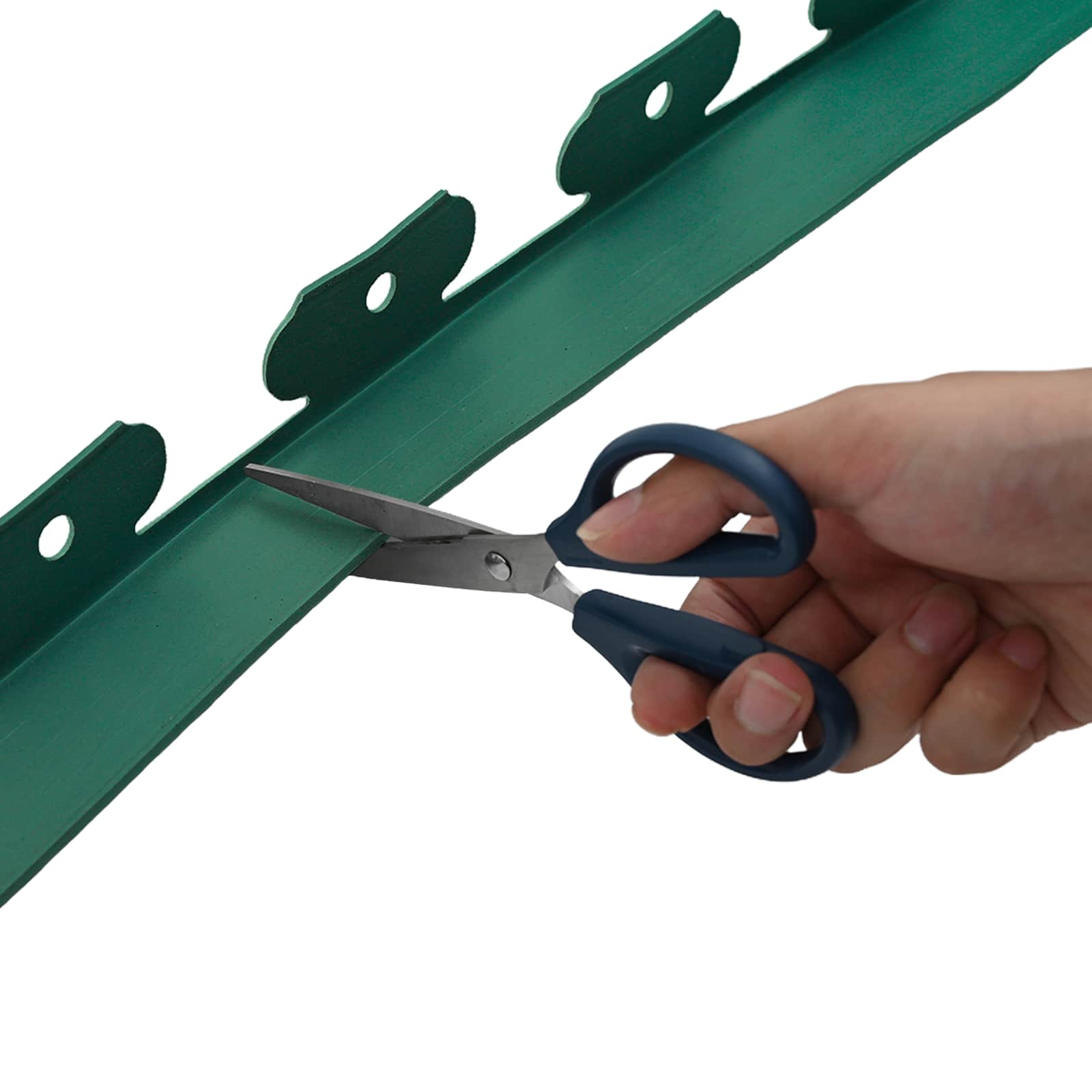 Bordure per prato Verde 1000 x 4 x 5 cm Plastica