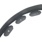 Bordure per prato Grigio 2000 x 4 x 5 cm Plastica
