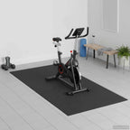 Tappetino di Protezione Sportiva Nero 120 x 60 x 0,6 cm