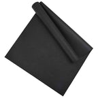 Tappetino di Protezione Sportiva Nero 180 x 75 x 0,6 cm