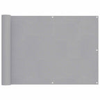 Schermo da balcone Grigio chiaro 75 x 200 cm