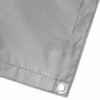 Schermo da balcone Grigio chiaro 100 x 500 cm Tessuto Oxford