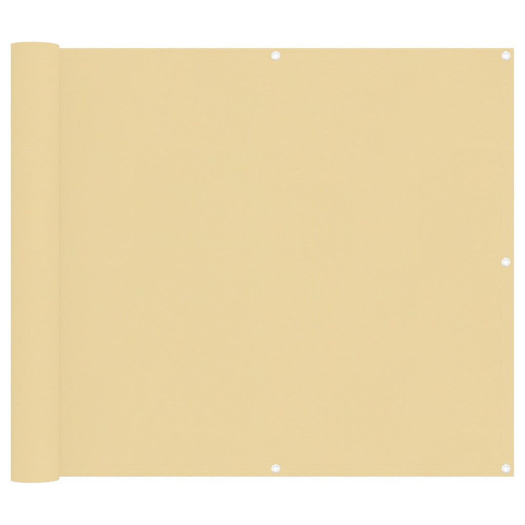 Schermo da balcone 90 x 200 cm Oxford alu rivestito in PU