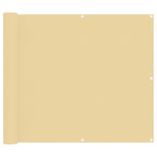 Schermo da balcone 90 x 200 cm Oxford alu rivestito in PU