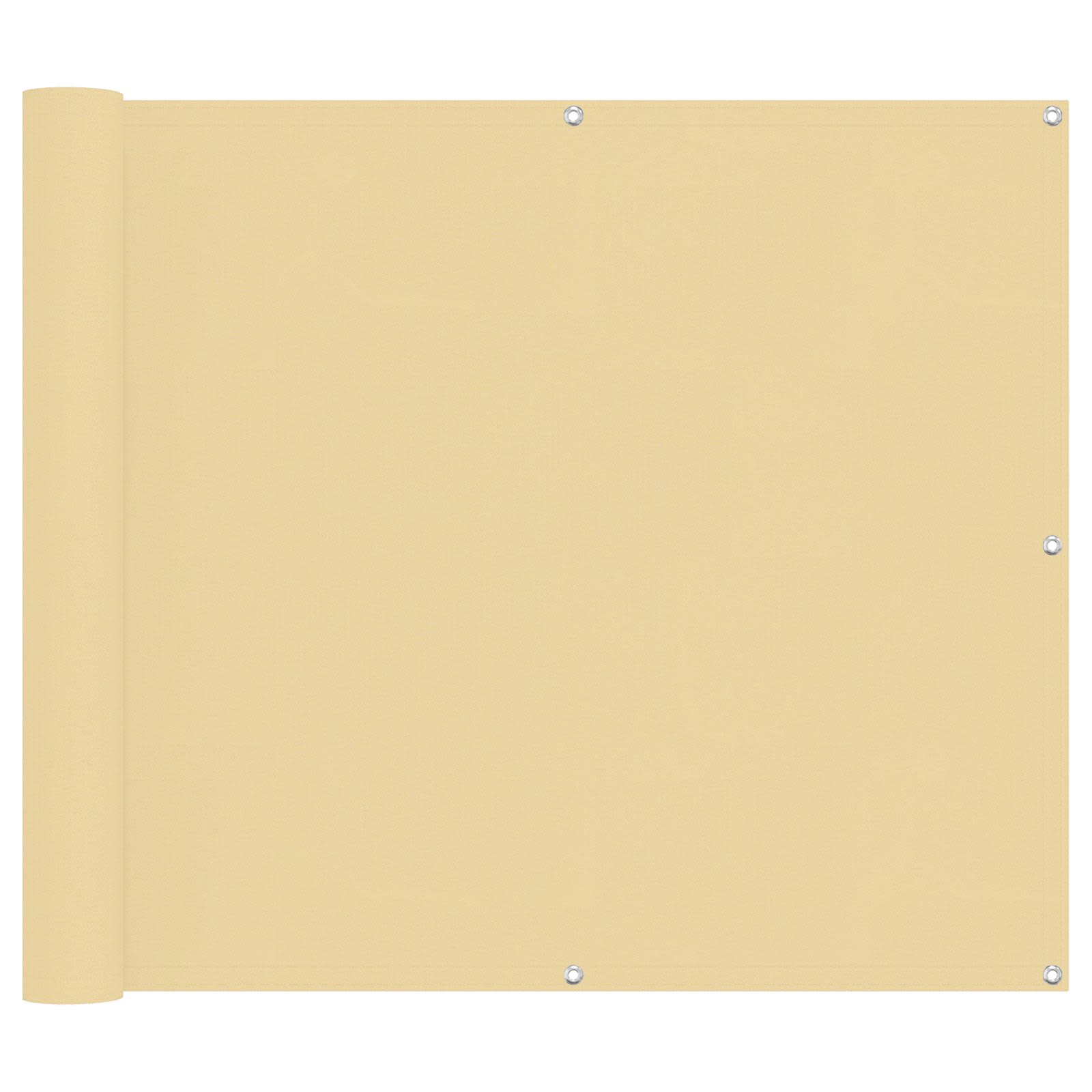 Schermo da balcone Sabbia 100 x 400 cm Tessuto Oxford