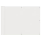 Schermo da balcone Bianco 75 x 200 cm