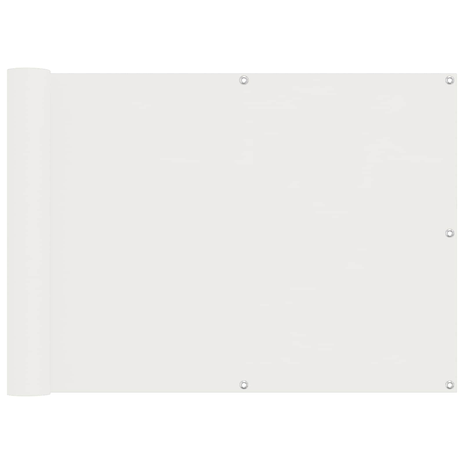 Schermo da balcone Bianco 75 x 200 cm