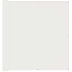 Schermo da balcone Bianco 120 x 200 cm