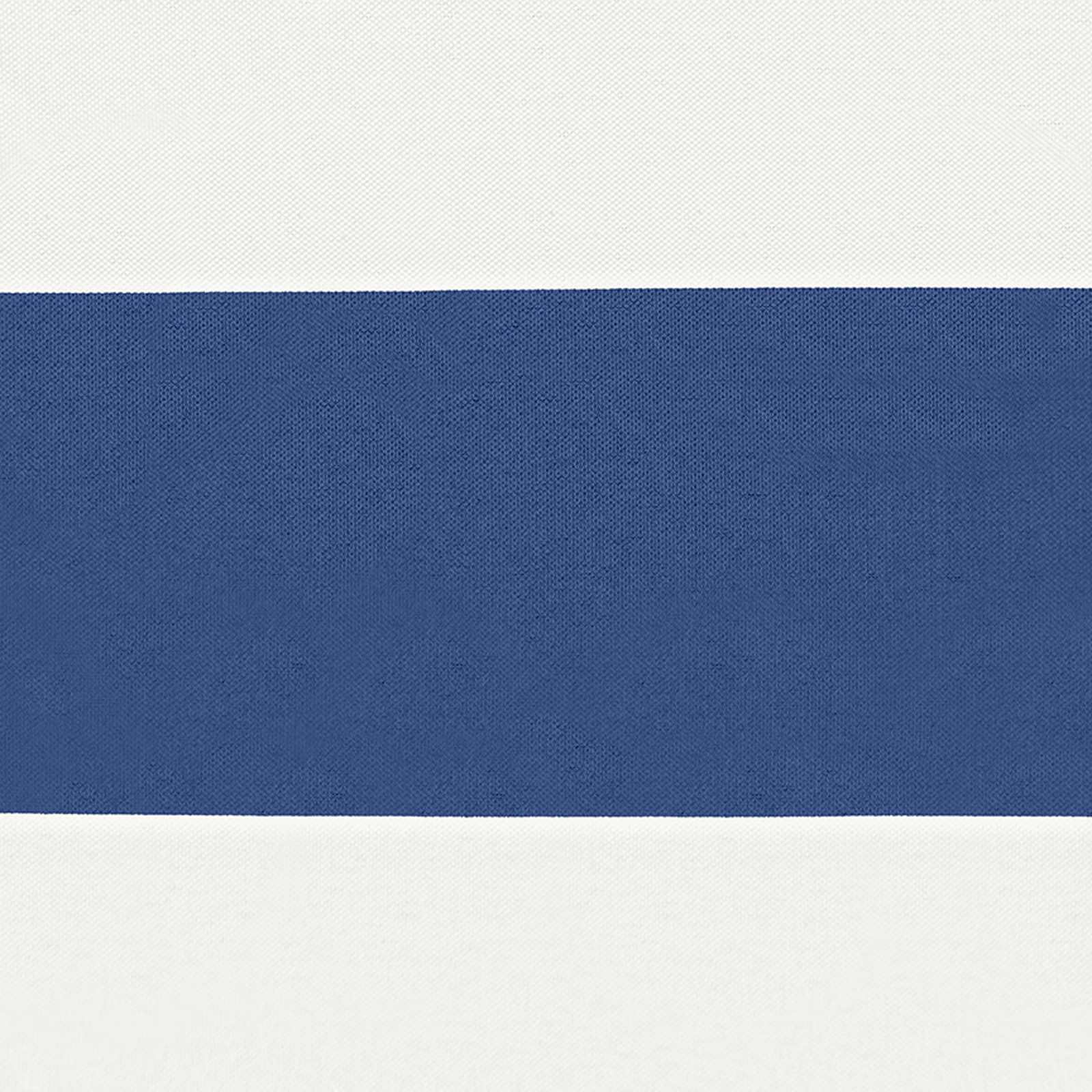 Schermo da balcone Blu e Bianco 110 x 200 cm Tessuto Oxford