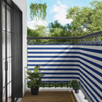 Schermo da balcone Blu e Bianco 120 x 200 cm