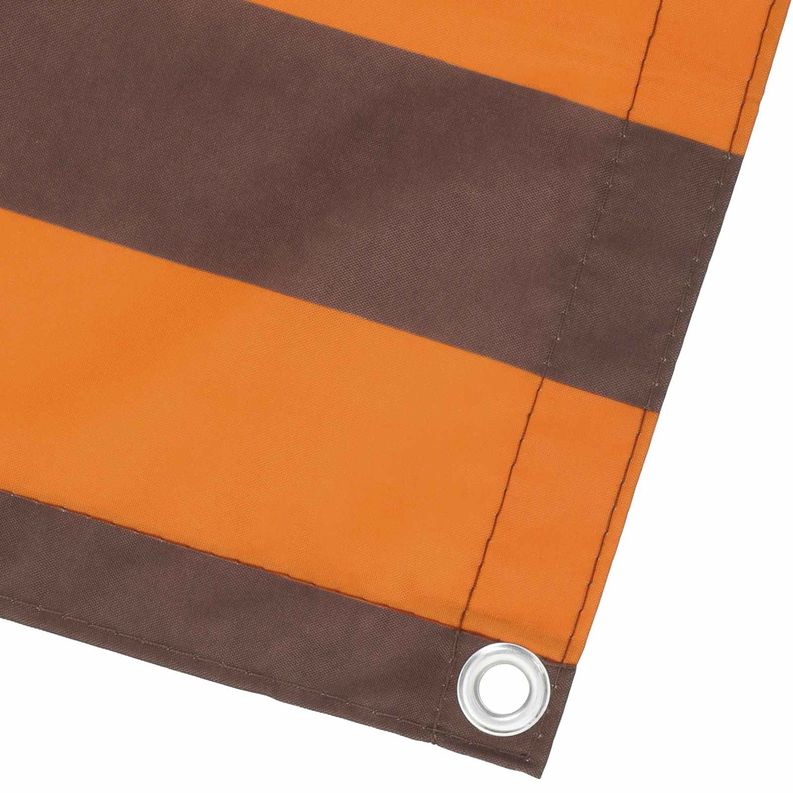 Schermo da balcone Arancione e Marrone 100 x 600 cm