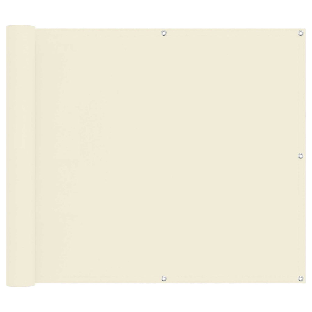 Schermo da balcone 90 x 200 cm Oxford alu rivestito in PU