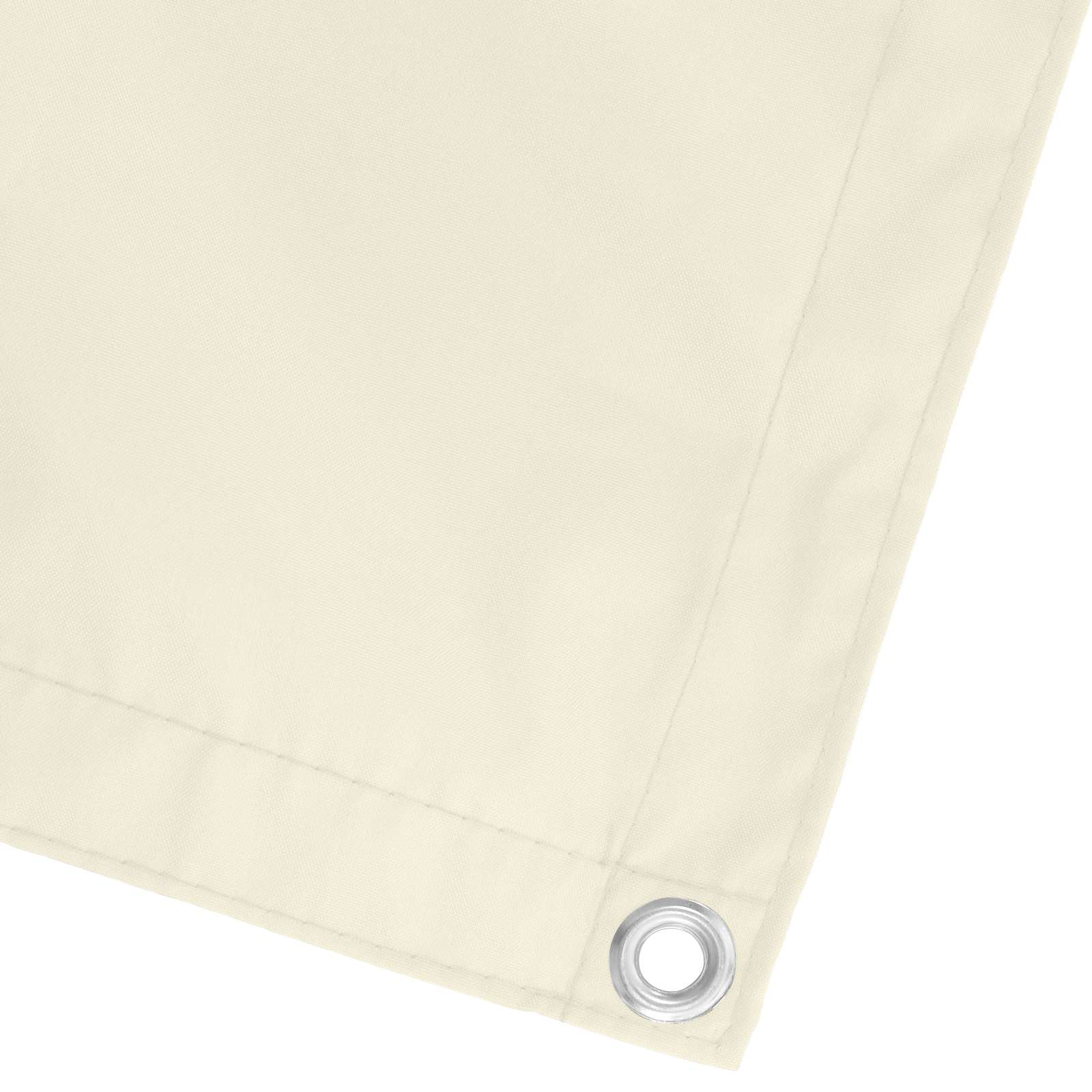 Schermo da balcone Crema 100 x 600 cm Tessuto Oxford