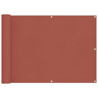 Schermo da balcone Terracotta 75 x 200 cm