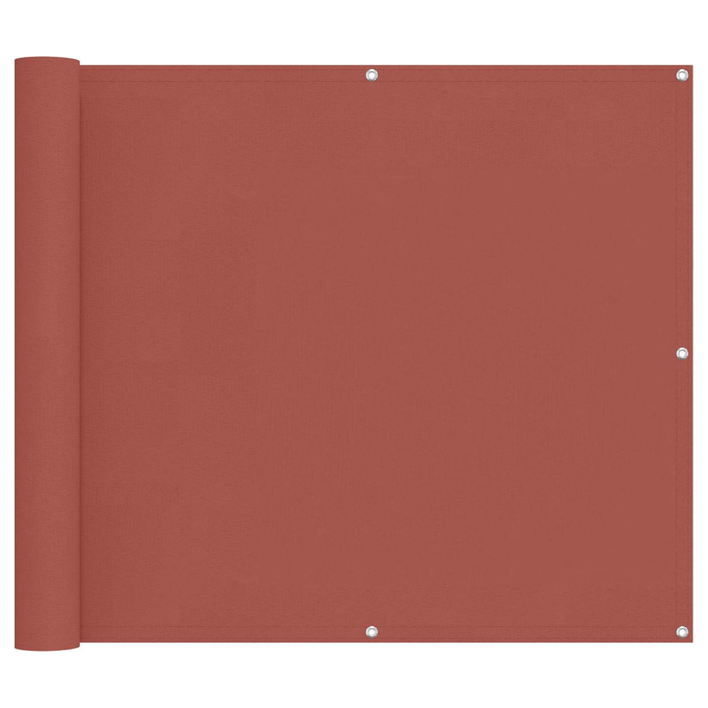 Schermo da balcone Terracotta 100 x 200 cm Tessuto Oxford