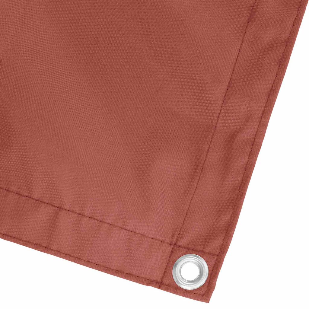Schermo da balcone Terracotta 100 x 500 cm Tessuto Oxford