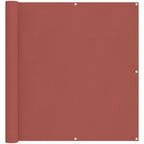 Schermo da balcone 120 x 200 cm Oxford alu rivestito in PU