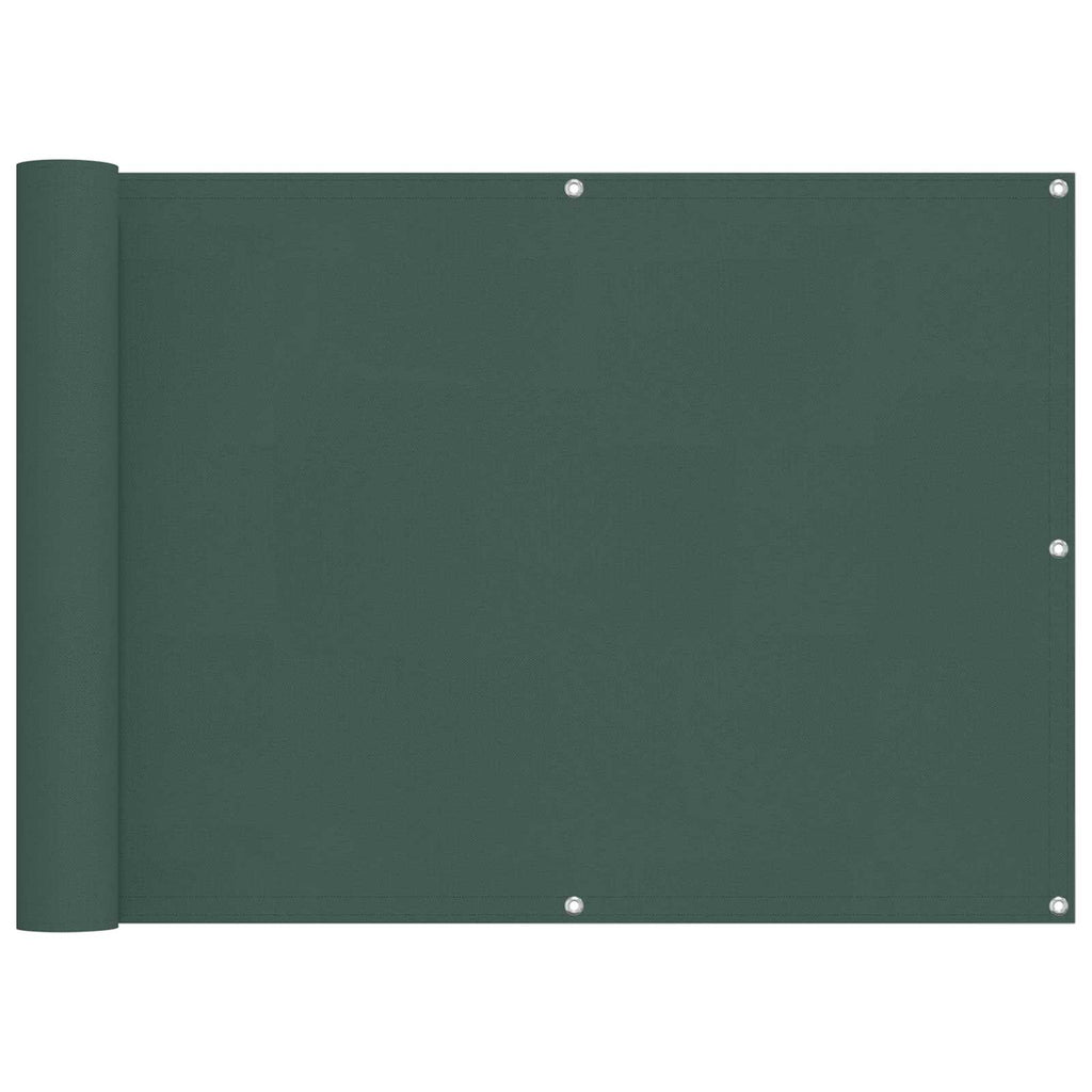 Schermo da balcone 75 x 200 cm Oxford alu rivestito in PU