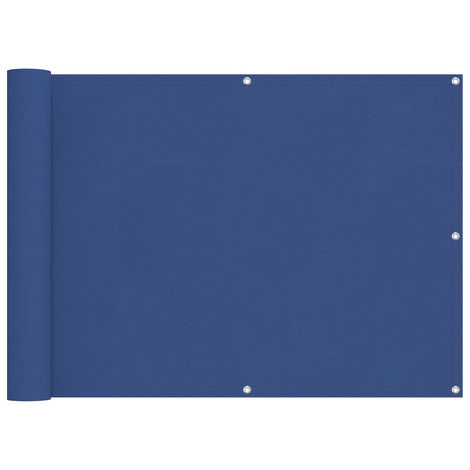 Schermo da balcone Blu 75 x 200 cm Oxford alu rivestito in PU