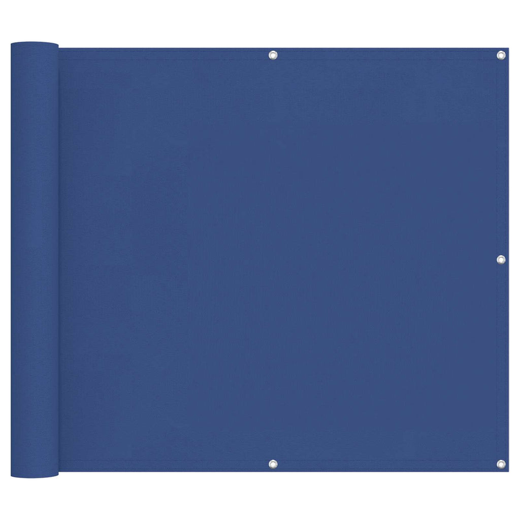Schermo da balcone Blu 90 x 200 cm Tessuto Oxford
