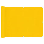 Schermo da balcone Giallo 75 x 200 cm