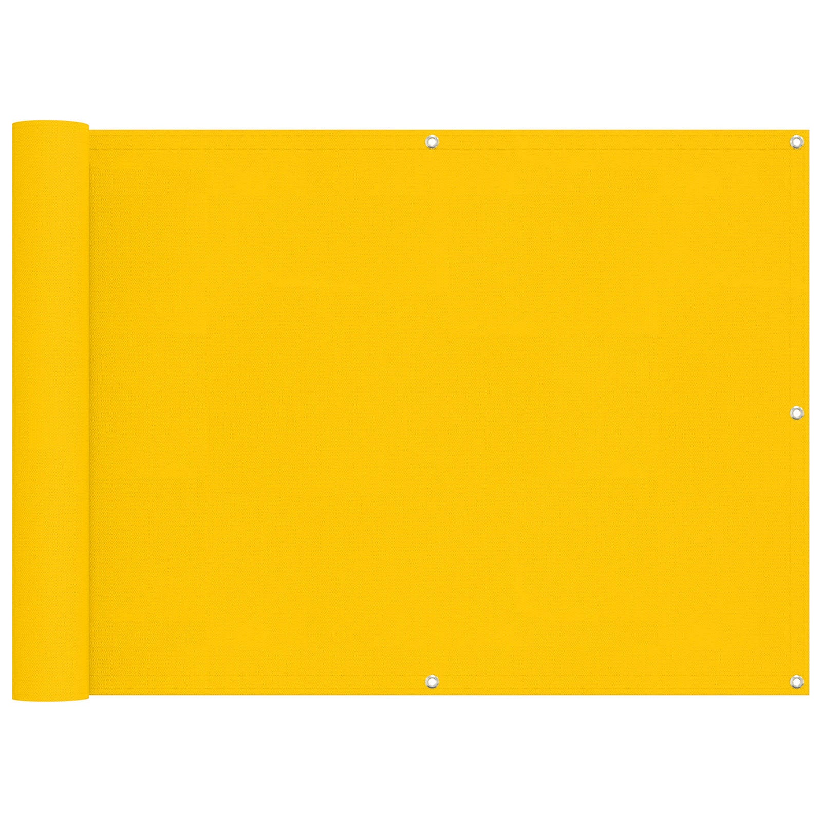 Schermo da balcone Giallo 75 x 200 cm