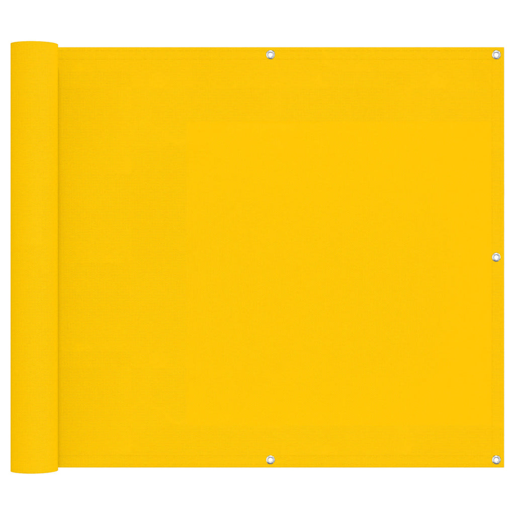 Schermo da balcone Giallo 90 x 200 cm