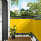 Schermo da balcone Giallo 100 x 200 cm Tessuto Oxford