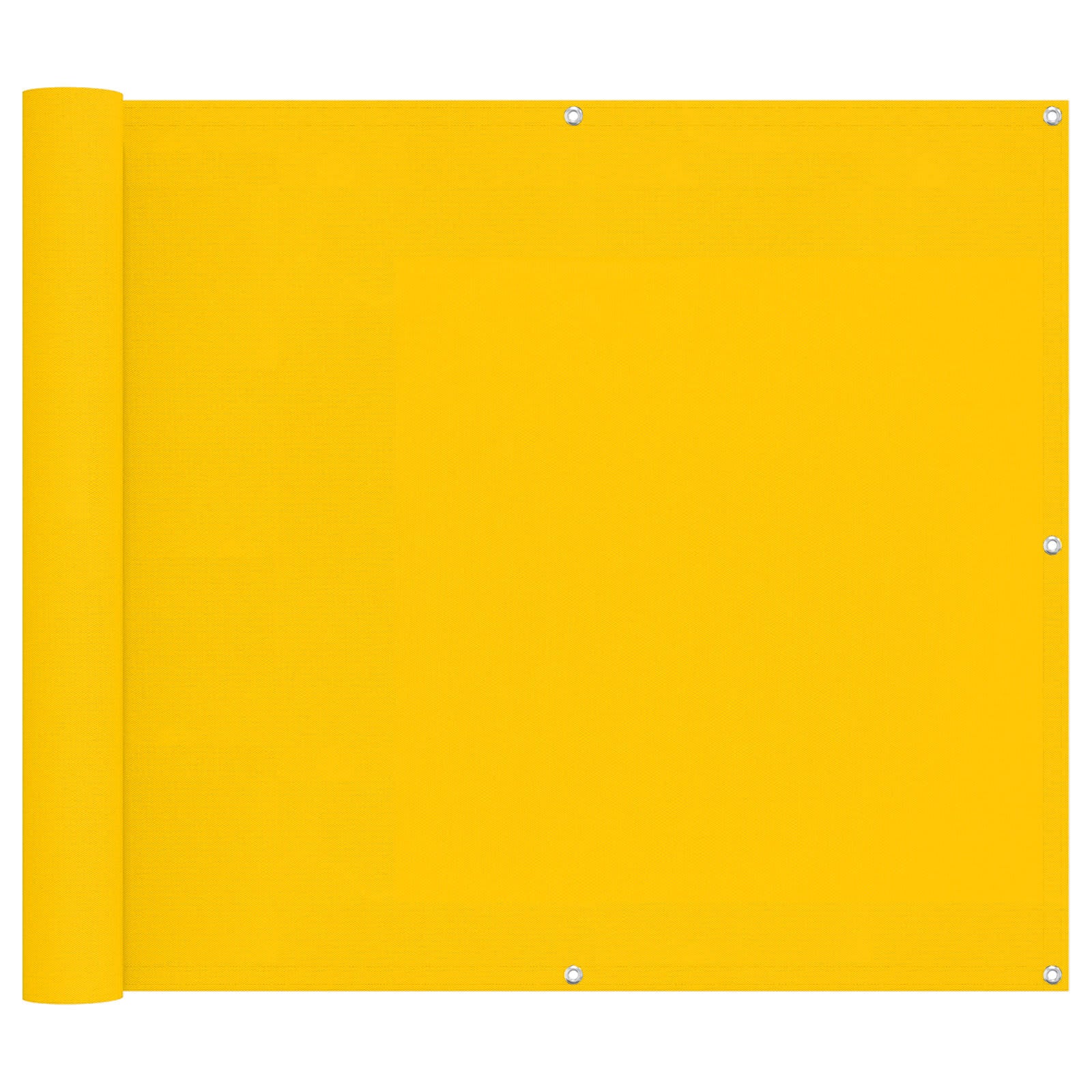 Schermo da balcone Giallo 100 x 300 cm Tessuto Oxford