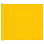 Schermo da balcone Giallo 100 x 1000 cm Tessuto Oxford