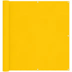 Schermo da balcone Giallo 110 x 1000 cm Tessuto Oxford