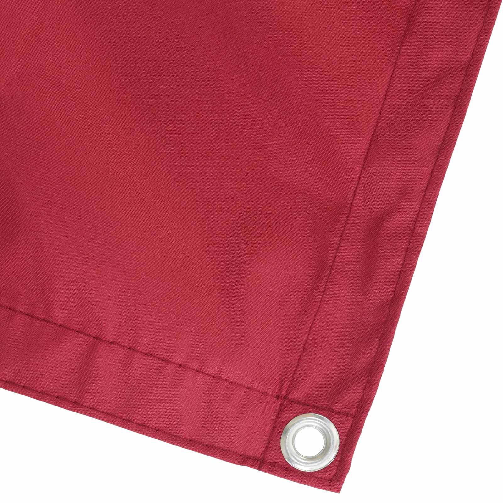 Schermo da balcone Rosso 110 x 400 cm Tessuto Oxford