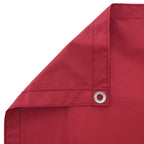 Schermo da balcone Rosso 110 x 1000 cm Tessuto Oxford