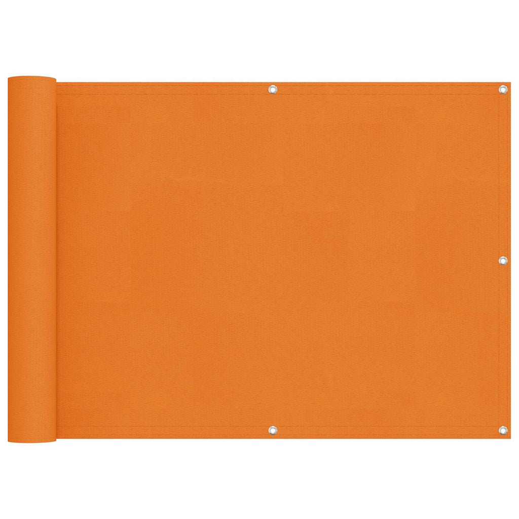 Schermo da balcone Arancione 75 x 200 cm