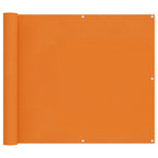Schermo da balcone Arancione 100 x 700 cm Tessuto Oxford