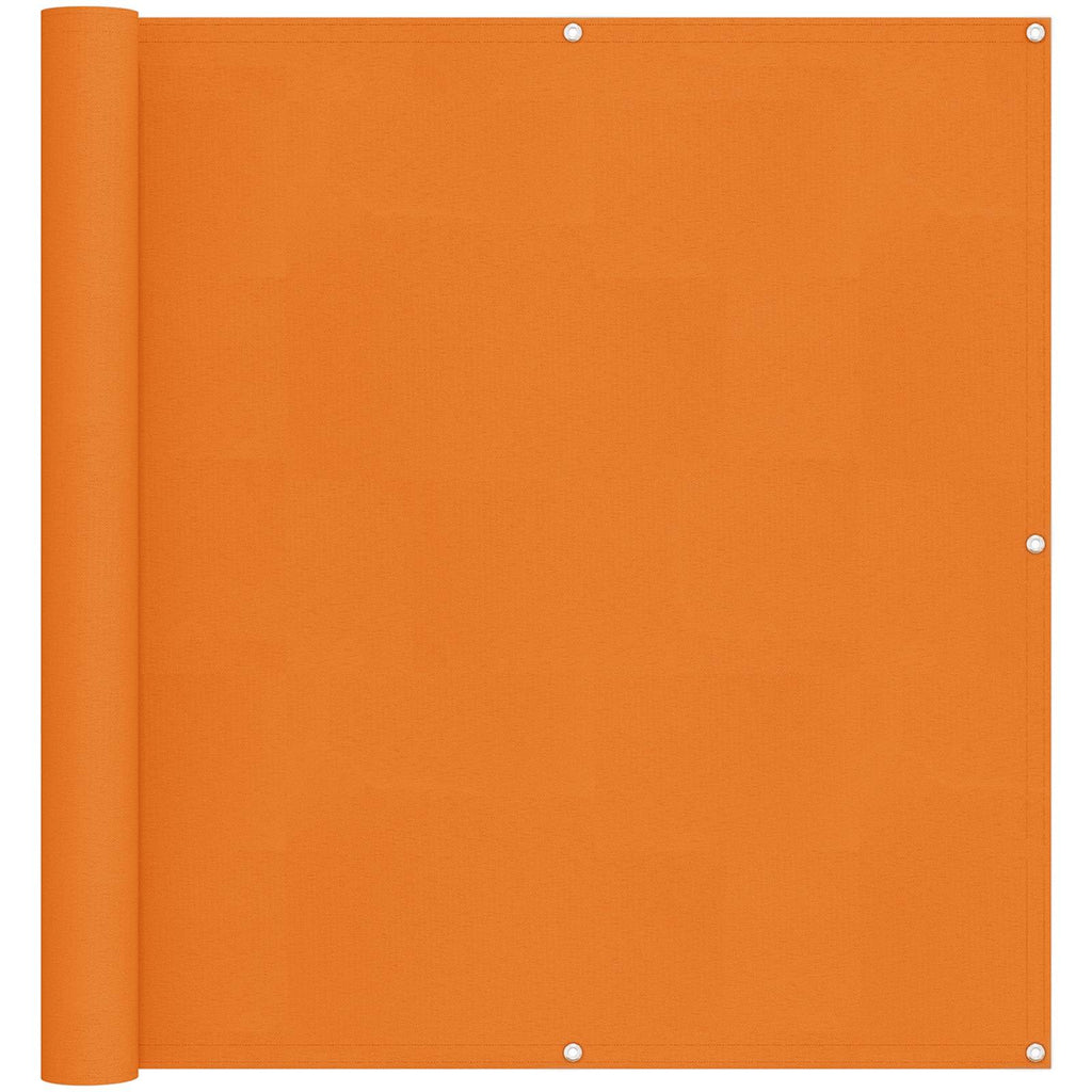 Schermo da balcone Arancione 110 x 200 cm Tessuto Oxford