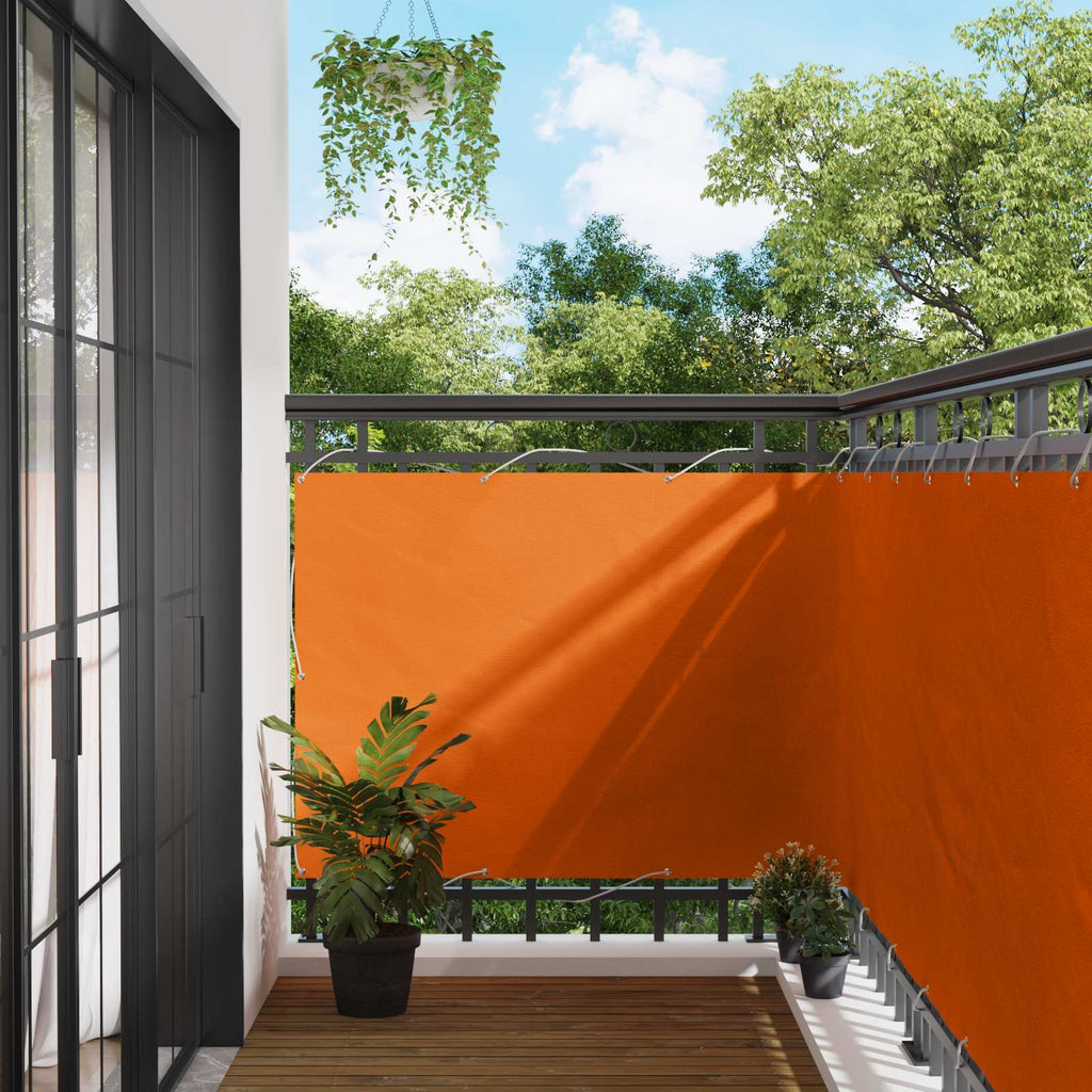Schermo da balcone Arancione 120 x 200 cm