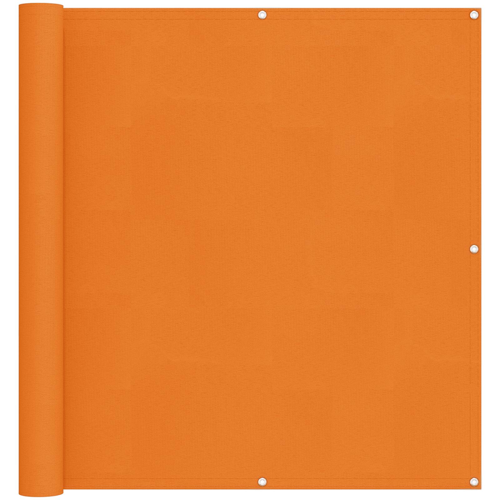 Schermo da balcone Arancione 120 x 200 cm