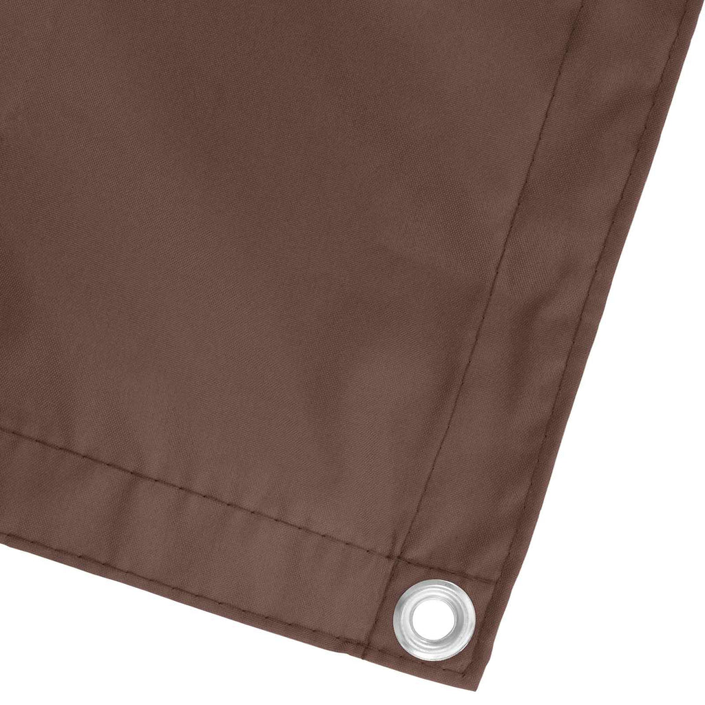 Schermo da balcone Marrone 100 x 1000 cm Tessuto Oxford