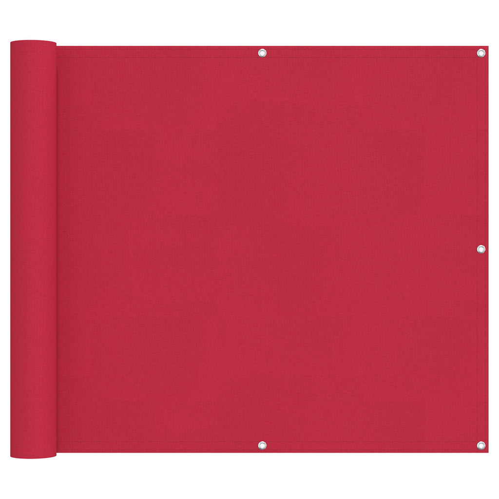 Schermo da balcone Borgogna 90 x 200 cm Tessuto Oxford