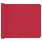 Schermo da balcone Borgogna 90 x 200 cm Tessuto Oxford