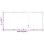Schermo da balcone Borgogna 90 x 1000 cm