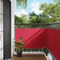 Schermo da balcone Borgogna 100 x 1000 cm Tessuto Oxford