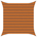 Vela da ombra solare Arancione e Marrone 3 x 3 m